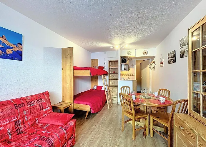 Skis Aux Pieds, Balcon Sud Et Wifi, 4 Pers, Le Corbier - Fr-1-267-332