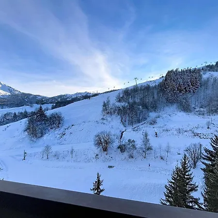 Skis Aux Pieds, Balcon Sud Et Wifi, 4 Pers, Le Corbier * Ле-Корбье