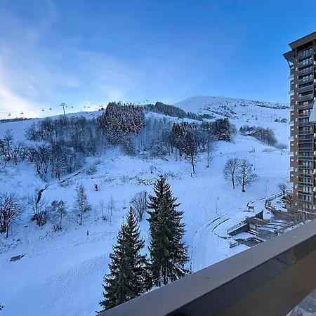 Skis Aux Pieds, Balcon Sud Et Wifi, 4 Pers, Le Corbier